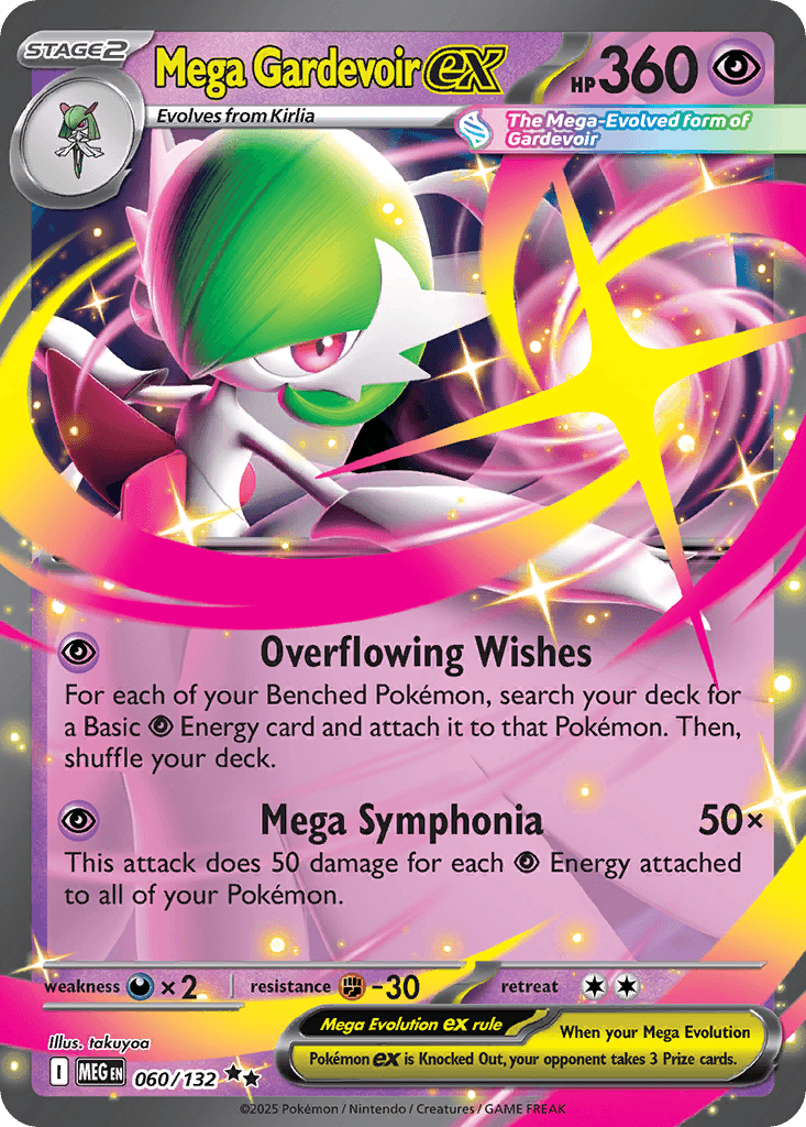 Mega Gardevoir ex card