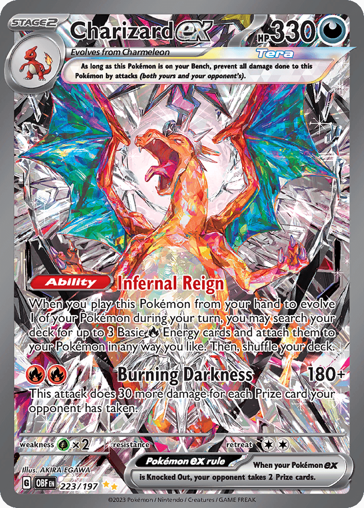 Charizard ex card