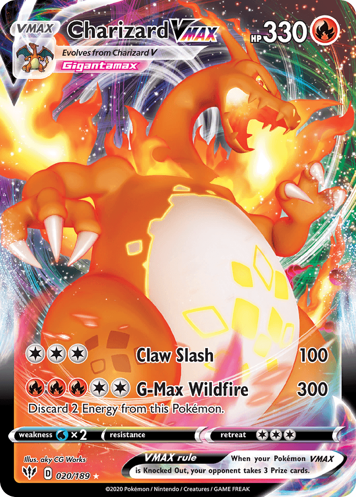 Charizard VMAX card