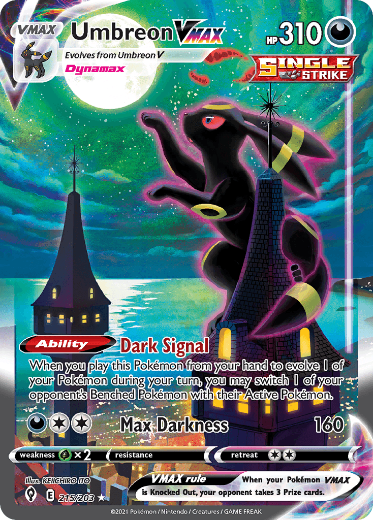 Umbreon VMAX card