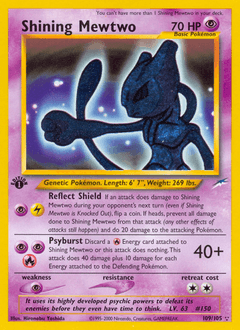 Shining Mewtwo — Neo Destiny