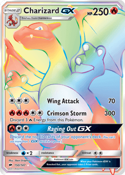 Charizard-GX — Burning Shadows