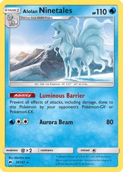 Alolan Ninetales — Burning Shadows
