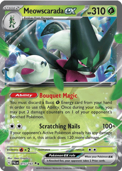 Meowscarada ex, Paldea Evolved