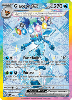 Glaceon ex, Prismatic Evolutions