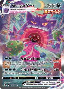 Gengar VMAX — Fusion Strike